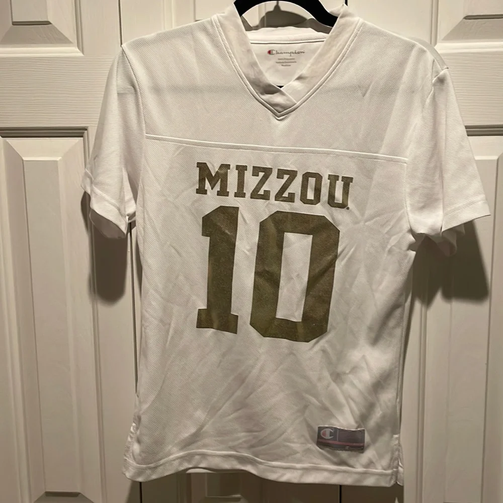 Champion White Mizzou Jersey - Picture 1 of 5